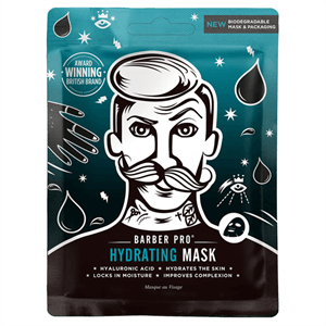 BARBER PRO HYDRATING Hyaluronic Acid Face Mask- 100% Biodegradable